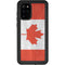 Canada Flag Distressed Galaxy S20 Plus Waterproof Case